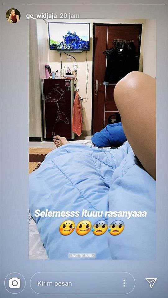 Gloria Emanuelle Widjaya mengungkap kondisinya jelang Kejuaraan Dunia Bulutangkis 2019. Copyright: Instagram @ge_widjaja