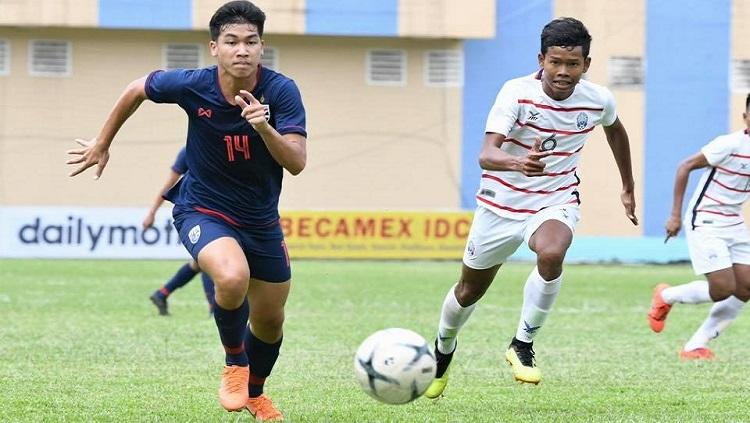 Timnas Thailand U-18 kalah 3-4 dari Kamboja di Piala AFF U-18 2019.