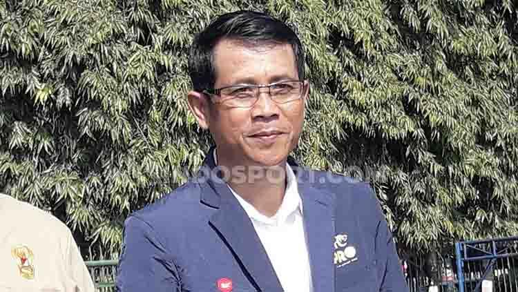 Joko Susilo setelah lulus dalam lisensi kepelatihan AFC Pro.