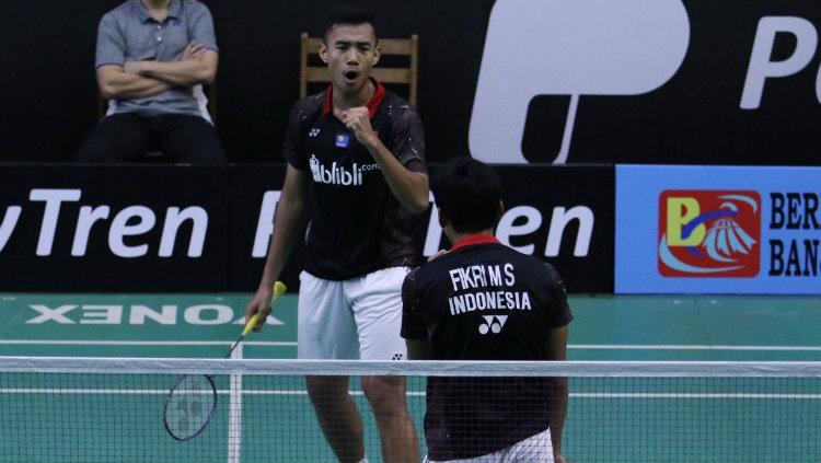 Muhammad Shohibul Fikri/Bagas Maulana juara di Hyderabad Open Super 100 2019.