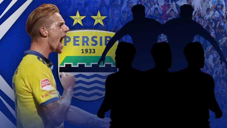 Profil singkat 3 pemain asing baru Persib Bandung, Kevin van Kippersluis, Nick Kuipers, dan Omid Nazari.