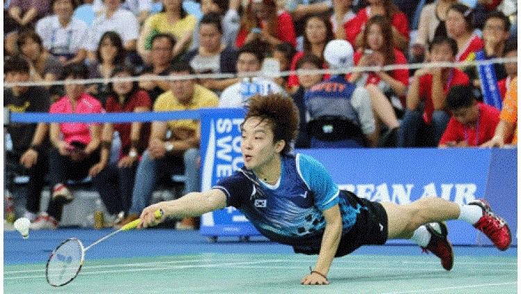 Mantan pebulutangkis Korea Selatan, Kim Sa-rang.
