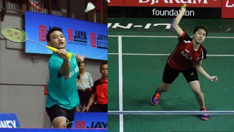 Ghifari Anandaffa Prihardika/Indah Cahya Sari Jamil Bantai Wakil Amerika Serikat dengan Skor Tak Lazim di Akita Masters 2019.