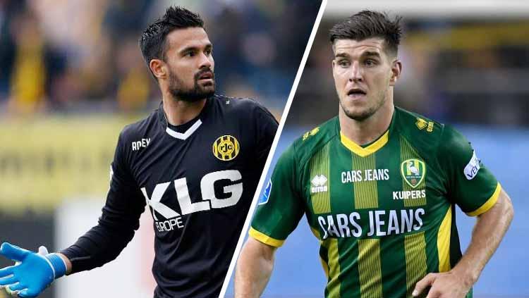 Pemain Anyar Persib, Nick Kuipers dan calon kiper naturalisasi indonesia, benjamin van leer. - INDOSPORT