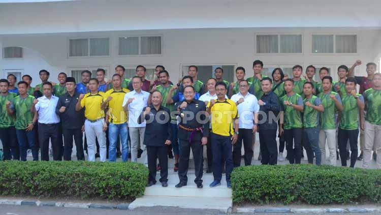 Pembina Muba United Dodi Reza Alex mengungkapkan jika ia banyak mendapatkan tawaran untuk membeli tim Liga 2. Foto: Muhammad Effendi/INDOSPORT