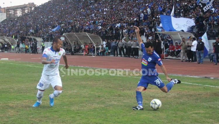 Shohei Matsunaga saat membela PSIS. Foto: Alvin Syaptia Pratama/INDOSPORT.