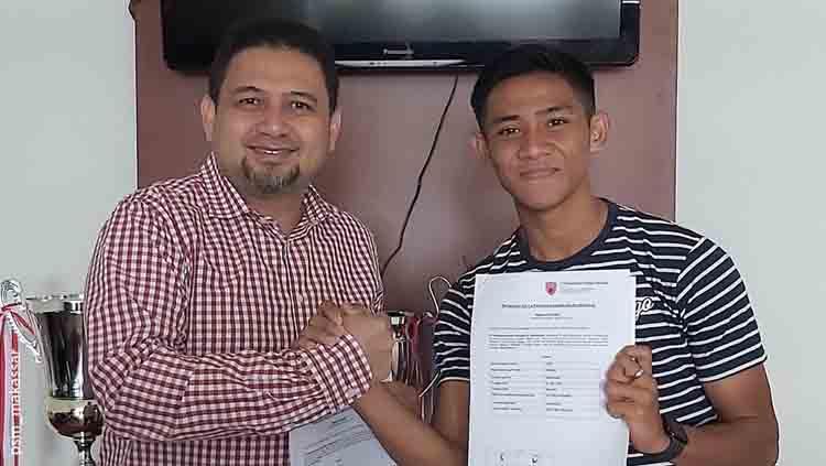 Firza Andika resmi gabung PSM Makassar.