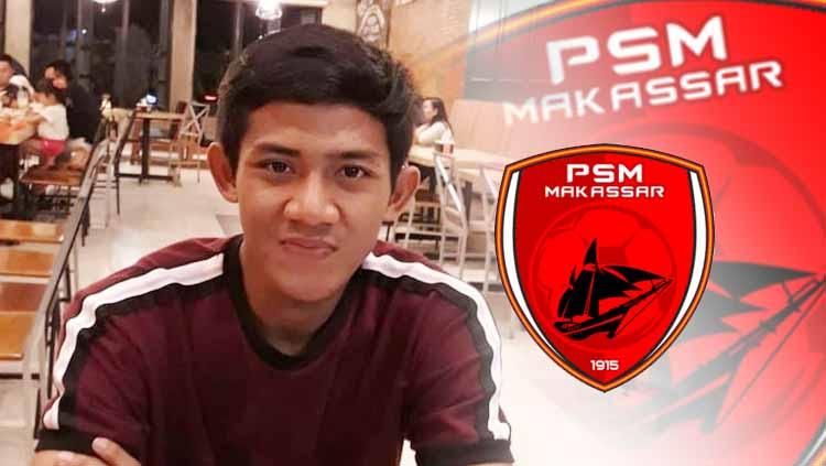 Bek kiri Timnas Indonesia milik PSM Makassar, Firza Andika, disebut sudah bisa dimainkan kontra Barito Putera pada pekan ketiga Shopee Liga 1 2020. - INDOSPORT