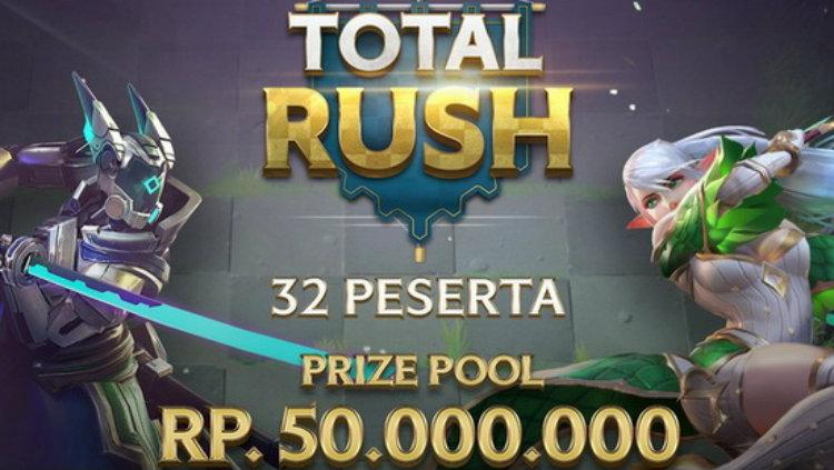 Total Rush Summer Season 1 berhadiah Rp50 juta.