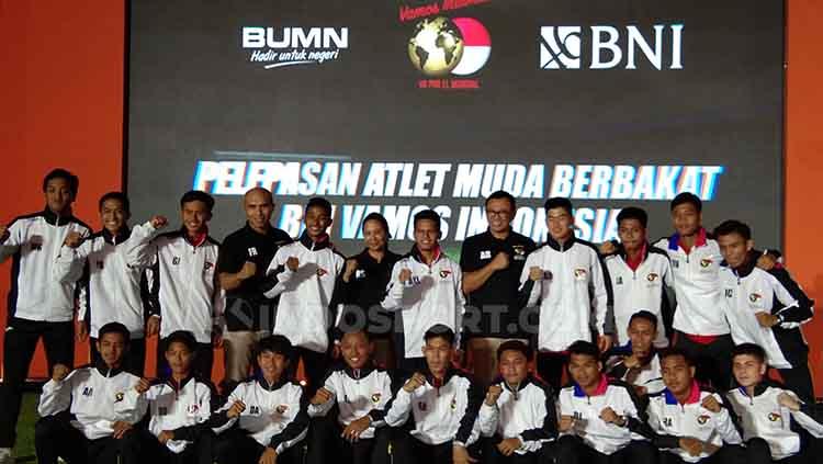 Pelepasan pesepakbola muda Indonesia ke LaLiga Spanyol.