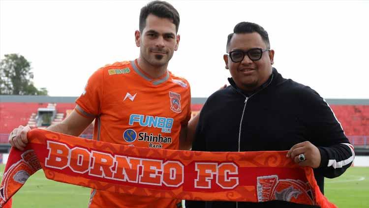 Juan Ramon Alsina, eks Liverpool yang kini resmi bergabung dengan Borneo FC.