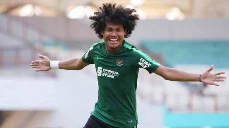 Amiruddin Bagus Kahfi saat masih membela Timnas Indonesia.