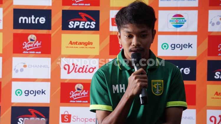 M Hidayat saat konfrensi pers pada Jumat (23/08/19).