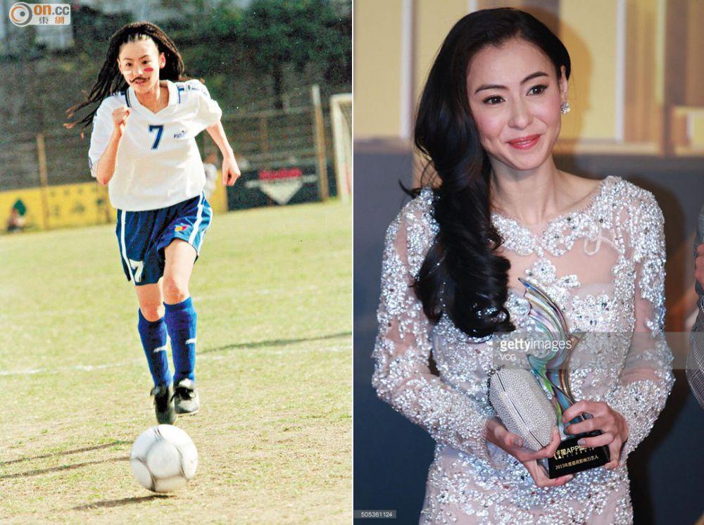 Cecilia Cheung sebagai pemain nomor 7 tim Dragon. Copyright: brilio