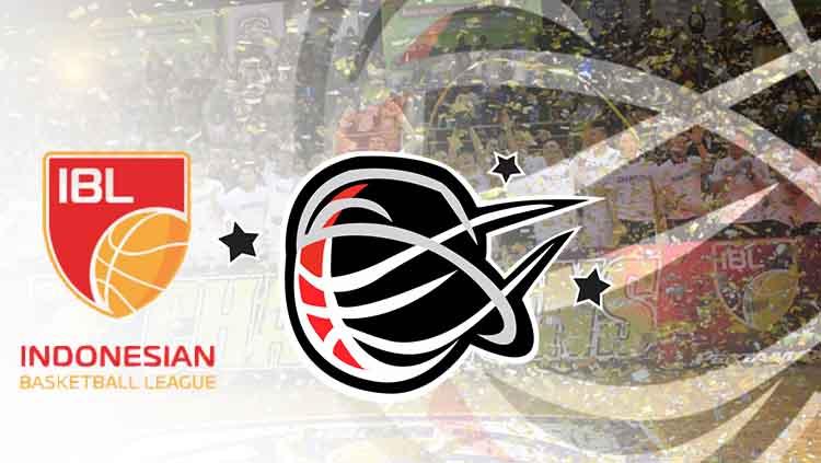 Logo IBL dan logo Stapac Jakarta.
