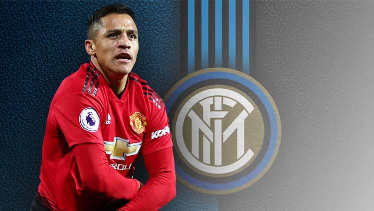 Pemain Manchester United, Alexis Sanchez.