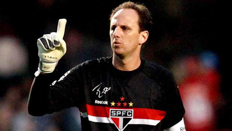 Rodrigo Ceni penjaga gawang Sao Paulo.