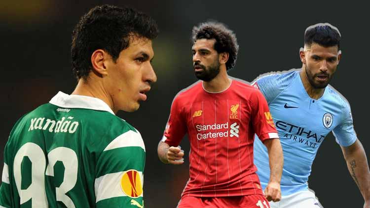 Xandao, Mohamed Salah dan Segio Aguero.