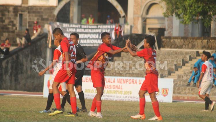 Tim Kelas Khusus Olahraga (KKO) Kota Surakarta yang mewakili Jawa Tengah menjuarai Piala Menpora U-14 2019