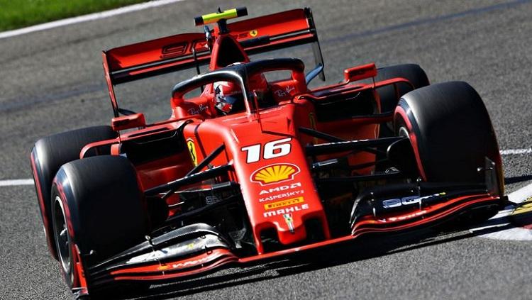Charles Leclerc, pembalap Ferrari punya kans raih runner up Formula 1 2022.
