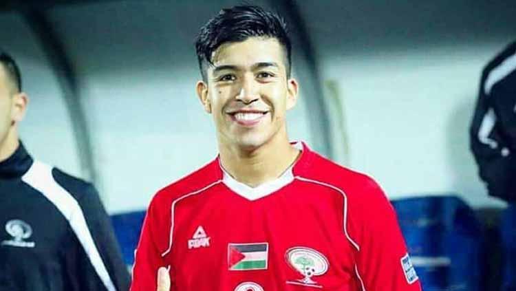 Jonathan Cantillana gelandang timnas Palestina. Copyright: Jonathan Cantillana