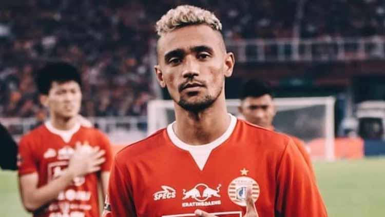 Gelandang milik Persija Jakarta, Bruno Matos.