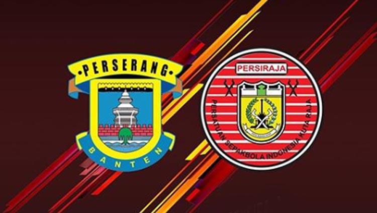 Ilustrasi Perserang vs Persiraja Banda Aceh di Liga 2 2019. Copyright: Instagram/@persiraja_official