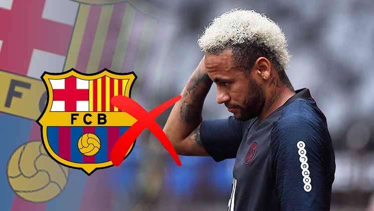 Neymar gagal ke Barcelona.
