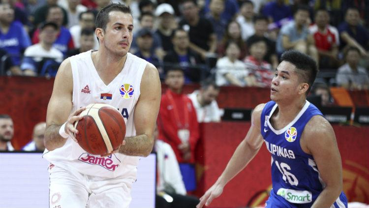 Serbia vs Filipina di FIBA World Cup 2019.
