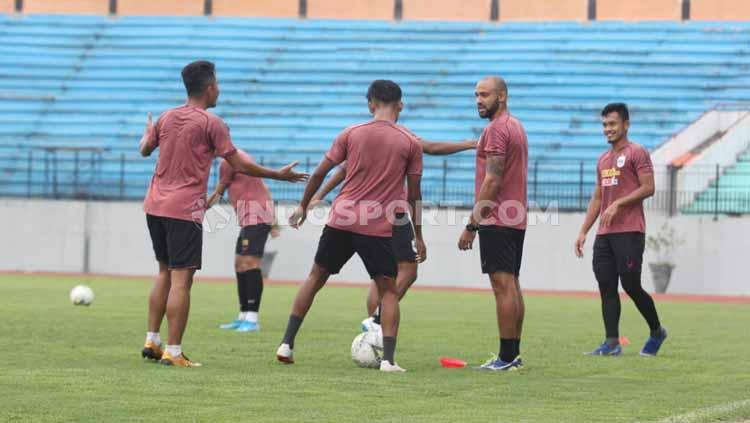 Sesi latihan PSIS pada Rabu pagi di Stadion Moch Soebroto, Kota Magelang.