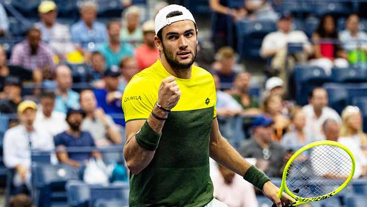 Petenis asal Italia, Matteo Berrettini. - INDOSPORT