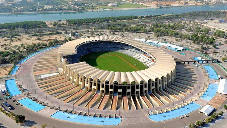 Zayed Sports City Stadium, kandang Timnas Uni Emirat Arab.