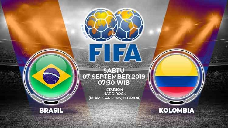 Prediksi Brasil vs Kolombia.