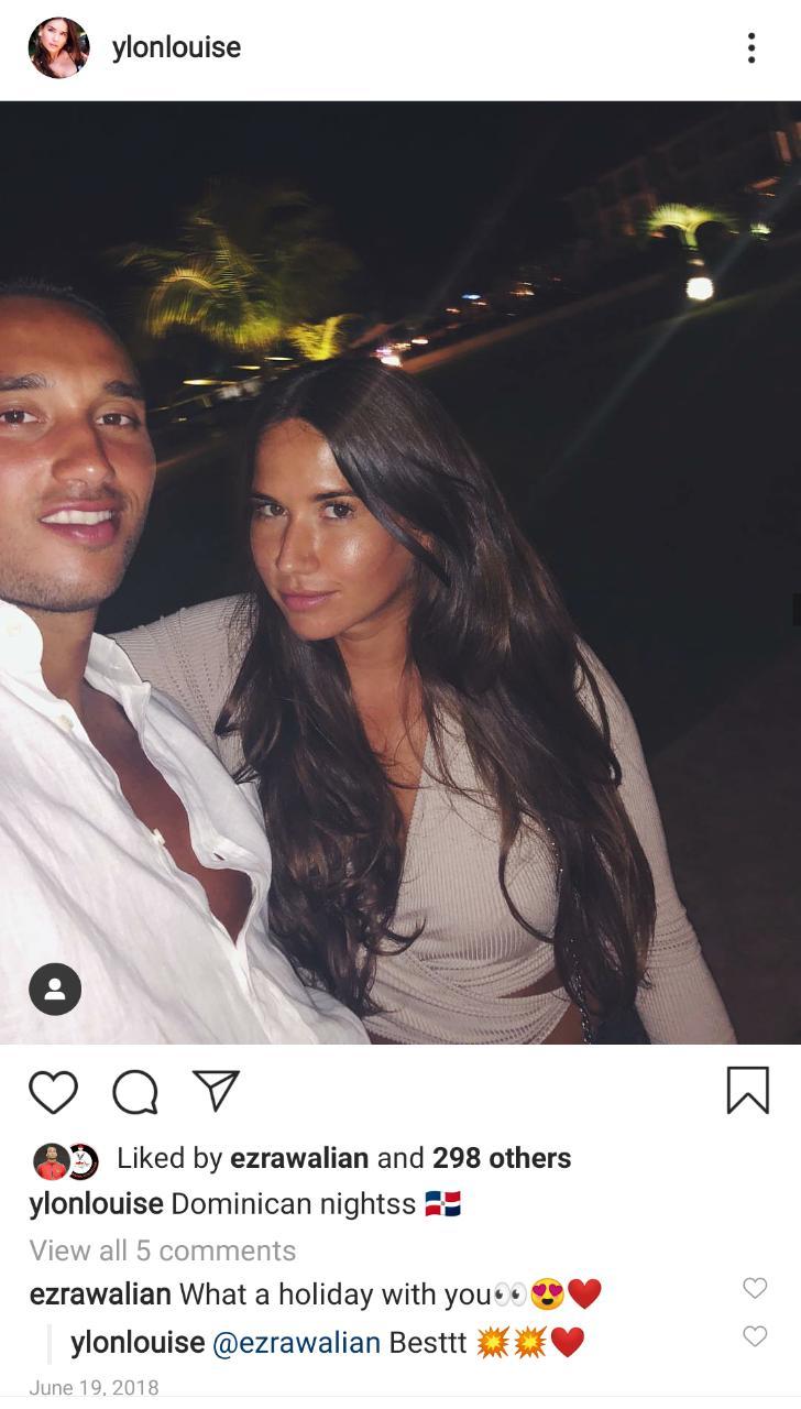 Kekasih Ezra Walian, Ylon Louise Copyright: instagram.com/ylonlouise
