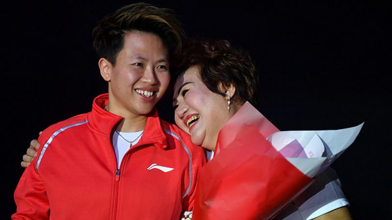 Kepiawaan seorang Liliyana Natsir sebagai pemain ganda campuran di bulutangkis membuat wakil Jepang menyebutnya sebagai sosok 'dewa'. - INDOSPORT