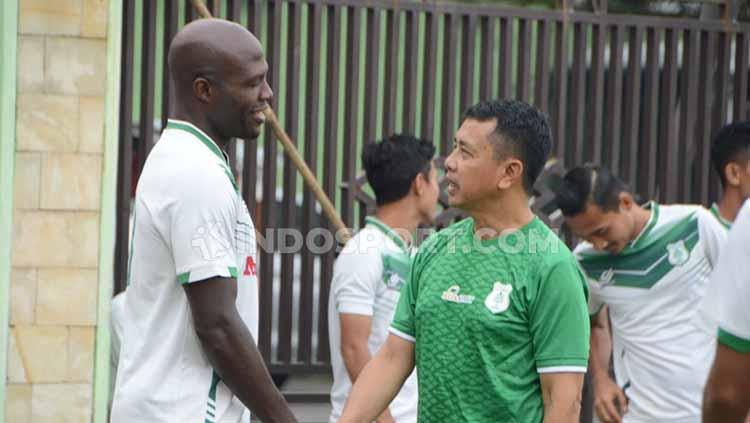 OK John saat berseragam PSMS Medan.