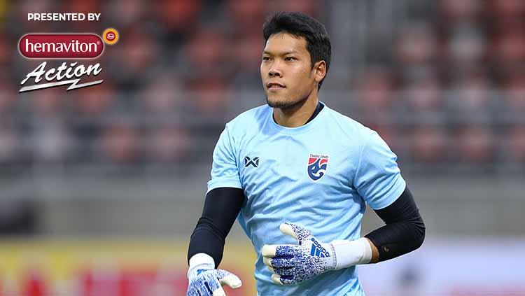 Bela Timnas Sepak bola Thailand di saat saat sang ayah meninggal dunia, kiper Kawin Thamsatchanan, kian berambisi jelang final leg kedua Piala AFF 2020.