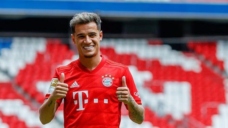 Philippe Coutinho ketika berseragam Bayern Munchen. TF-Images/Getty Images. Copyright: TF-Images/Getty Images