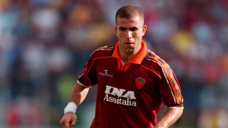 Luigi Di Biagio sata berseragam AS Roma. Copyright: Matthew Ashton - EMPICS / Contributor