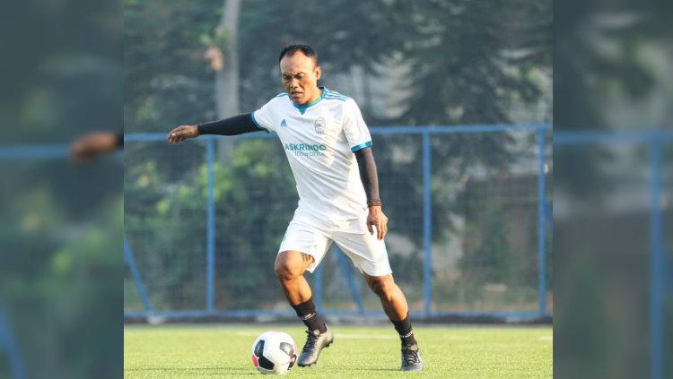 Peri Sandria, legenda sepak bola Indonesia.