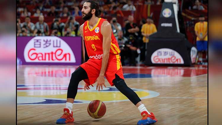 Ricky Rubio, bintang basket asal Spanyol. Copyright: Fred Lee/GettyImages