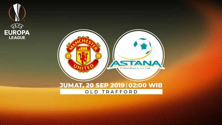 Berikut link live streaming pertandingan Liga Europa 2019/20 antara Manchester United vs Astana yang berlangsung pada Jumat (20/9/19) pukul 02.00 WIB.