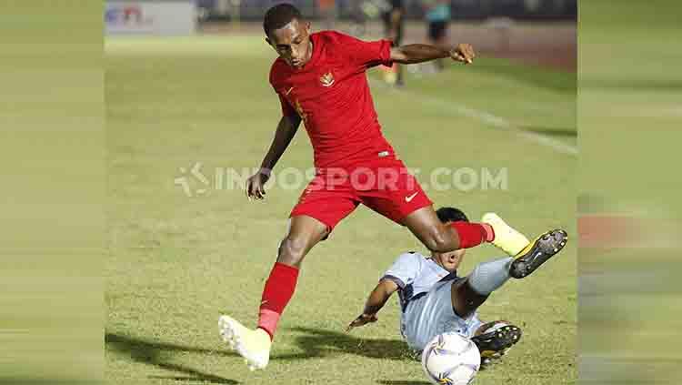 penampilan Alexandro Felix Kamuru saat berseragam Timnas Indonesia U-16 vs Mariana Utara.