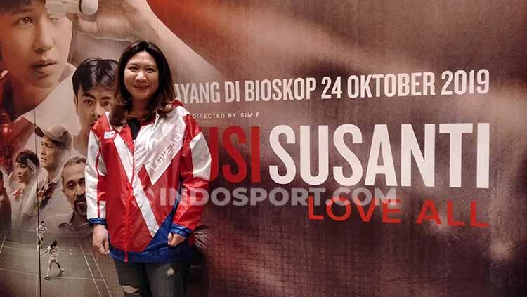 Susy Susanti, legenda bulutangkis Indonesia.