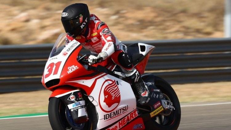 Gerry Salim tampil di Moto2 Aragon 2019 - INDOSPORT