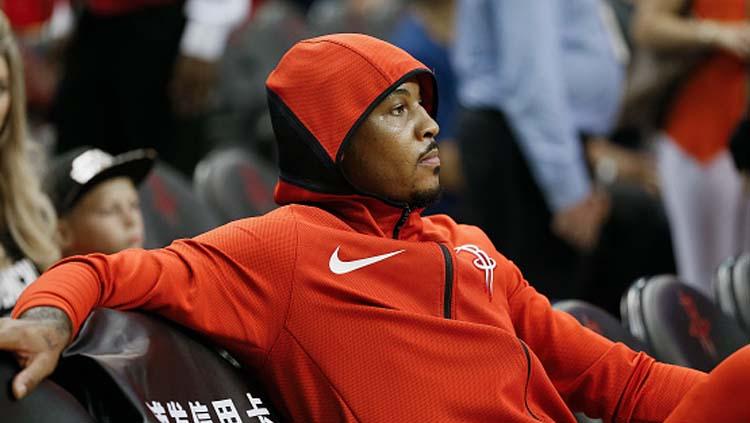 Carmelo Anthony, saat masih memperkuat Houston Rockets Copyright: Bob Levey/GettyImages