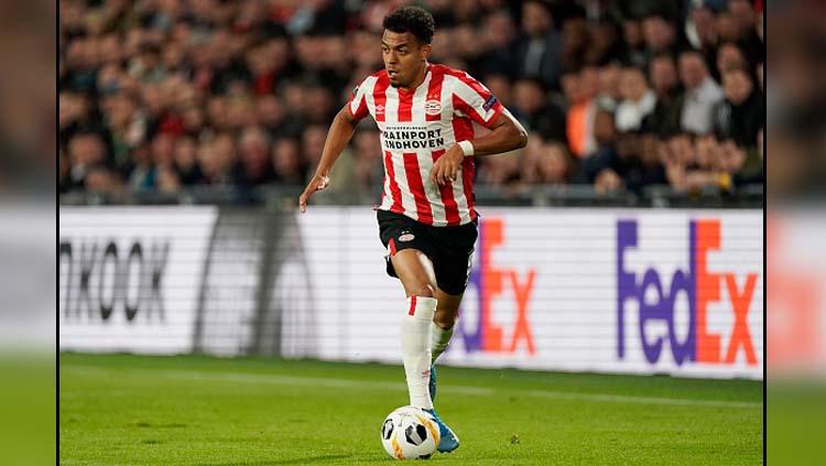 Donyell Malen, striker milik PSV Eindhoven. Copyright: Prestige/Soccrates/Getty Images