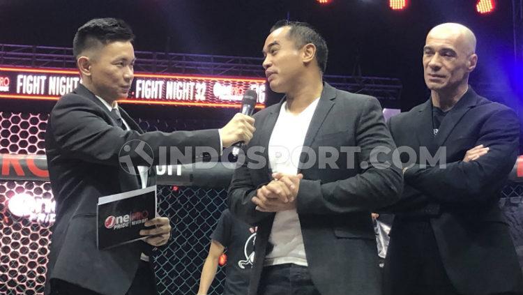 Ardi Bakrie, Ketua Komite Olahraga Beladiri Indonesia.
