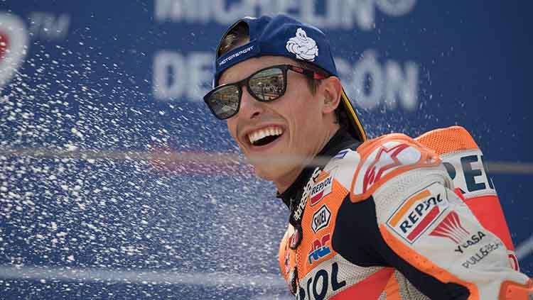 Marc Marquez diyakini tidak akan meniniggalkan Repsol Honda dan pindah ke tim lain. - INDOSPORT