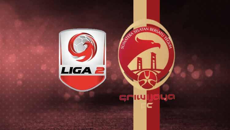 Logo Liga 2 dan logo Sriwijaya FC - INDOSPORT